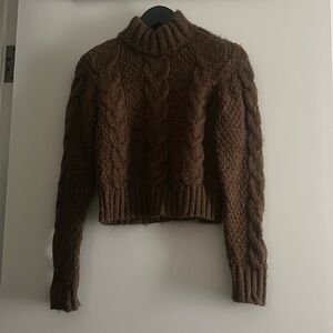 Free People Cable Knit Sweater size S